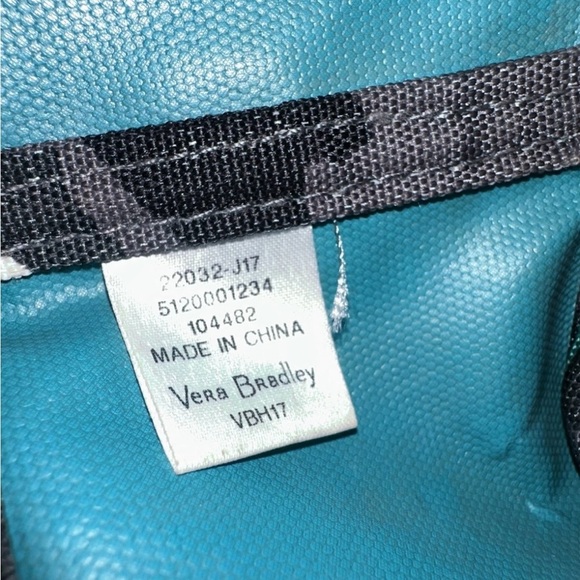 Vera Bradley Splash Floral RETIRED PRINT  Cosmetic Bag Travel Toiletry Bag - Picture 2 of 9